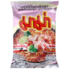 Mì gói Mama tôm chua 55g chính hãng