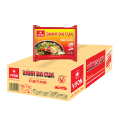 Thùng 30 bánh đa cua Vifon 60g chính hãng