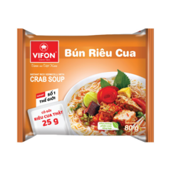 Bún riêu cua Vifon gói 80g chính hãng