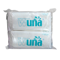 Khăn ướt Wuna xanh 30 tờ chính hãng