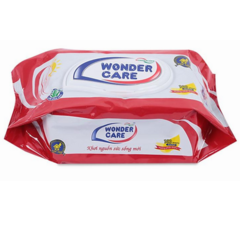 Khăn ướt Wonder Care Nap 100 tờ chính hãng