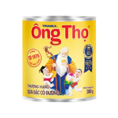 Sữa đặc ông Thọ trắng nhãn vàng nắp khui 380g chính hãng | Siêu Thị GO!– Thực phẩm giá tốt