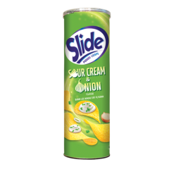 Khoai tây chiên Slide vị hành 145g chính hãng