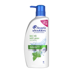 Dầu gội Head & Shoulders bạc hà mát rượi 625ml chính hãng