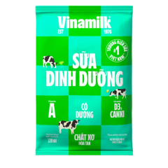 Sữa bịch Vinamilk có đường 220ml chính hãng | Siêu Thị GO!– Thực phẩm giá tốt