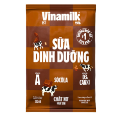Sữa bịch Vinamilk socola 220ml chính hãng | Siêu Thị GO!– Thực phẩm giá tốt