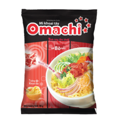 Mì Omachi sốt bò hầm 80g chính hãng | Siêu Thị GO!– Thực phẩm giá tốt