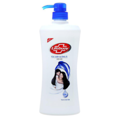 Dầu gội Lifebuoy tóc dày óng ả 640g chính hãng
