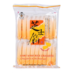 Bánh gạo Want Want gói 108g chính hãng