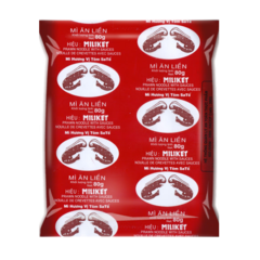 Mì tôm sa tế Miliket 80g chính hãng | Siêu Thị GO!– Thực phẩm giá tốt