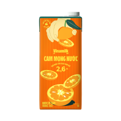Nước ép Vinamilk vị cam không đường 1 lít chính hãng