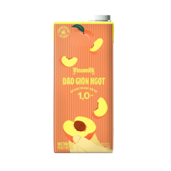 Nước ép Vinamilk vị đào 1 lít chính hãng | Siêu Thị GO!– Thực phẩm giá tốt
