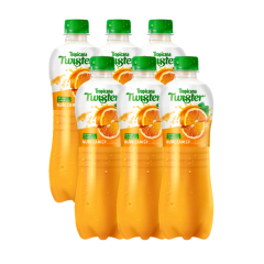 Lô 6 nước cam ép Twister chai 450ml chính hãng