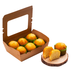 Bánh Muffin vani 40g (6 bánh) chính hãng | Siêu Thị GO!– Thực phẩm giá tốt
