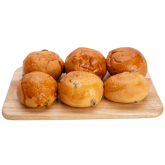 Lô 6 bánh Brioche nho khô 42g chính hãng | Siêu Thị GO!– Thực phẩm giá tốt