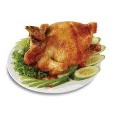 Gà thả vườn quay vị sả ớt chính hãng