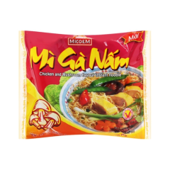 Mì Micoem gà nấm gói 70g chính hãng
