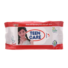 Khăn giấy ướt Teen Care 20 tờ chính hãng