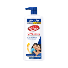 Sữa tắm Lifebuoy sữa dưỡng ẩm chai 800g chính hãng