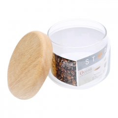 Hũ thủy tinh nắp gỗ Ocean G2511 325ml chính hãng