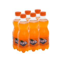 Lô 6 nước ngọt Fanta cam chai 390ml chính hãng