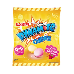 Kẹo Chew Dynamite trái cây gói 125g chính hãng
