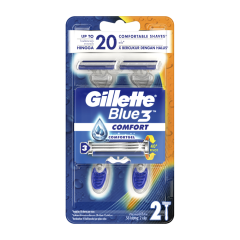 Dao cạo râu Gillette Blue 3 gói 2 cây chính hãng