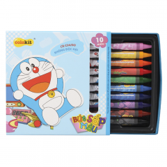 Bút Sáp 10 Màu CR-C04 chính hãng