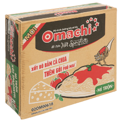 Thùng 30 mì Omachi xốt spaghetti bò bằm 90g chính hãng | Siêu Thị GO!– Thực phẩm giá tốt