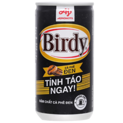 Cà Phê Birdy Đen 170ml chính hãng