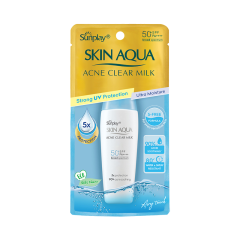 Sữa Chống Nắng Sunplay Skian Aqua Acne Clear Milk SPF50 25g chính hãng