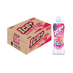 Thùng 24 Nước trái cây Ice 490ml đào chính hãng