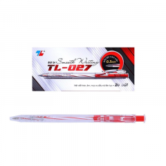 Hộp 20 cây bút bi TL-027 đỏ chính hãng