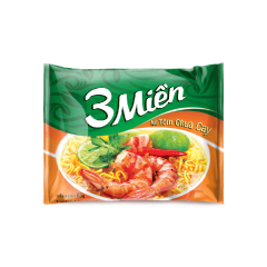Mì tôm chua cay 3 Miền Reeva 65g chính hãng | Siêu Thị GO!– Thực phẩm giá tốt