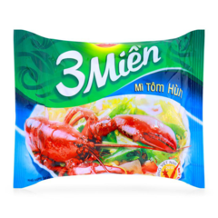Mì tôm hùm 3 Miền Reeva 65g chính hãng | Siêu Thị GO!– Thực phẩm giá tốt