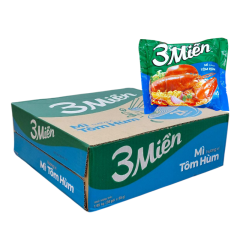 Thùng 30 mì tôm hùm 3 Miền Reeva 65g chính hãng | Siêu Thị GO!– Thực phẩm giá tốt