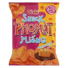 Snack Oishi phô mát miếng 32g chính hãng