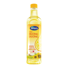 Dầu hướng dương Simply 1 lít chính hãng | Siêu Thị GO!– Thực phẩm giá tốt