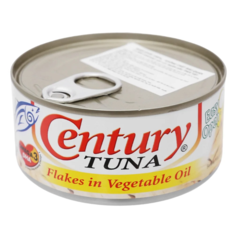 Cá ngừ ngâm dầu Century 170g chính hãng
