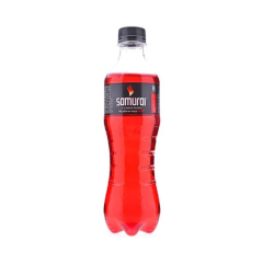 Nước tăng lực Samurai hương dâu chai 390ml chính hãng
