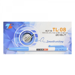 Hộp 20 bút bi TL08 xanh chính hãng
