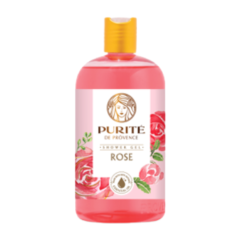 Sữa tắm mềm mịn Purité hoa hồng 500ml chính hãng