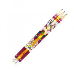 Vỉ 3 Bút Chì Gỗ HB Điểm 10 Thiên Long GP-012 chính hãng