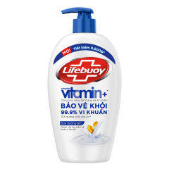 Nước rửa tay Lifebuoy sữa dưỡng ẩm chai 450g chính hãng | Siêu Thị GO!– Thực phẩm giá tốt