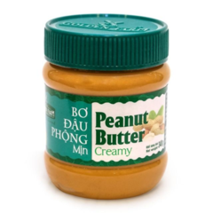 Bơ đậu phộng mịn Golden Farm 340g chính hãng