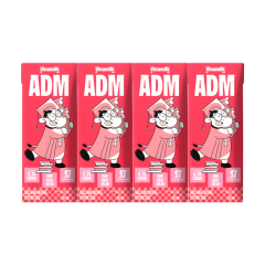Lô 4 sữa Vinamilk ADM hương dâu hộp 180ml chính hãng | Siêu Thị GO!– Thực phẩm giá tốt