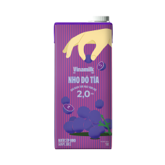 Nước ép Vinamilk vị nho 1 lít chính hãng