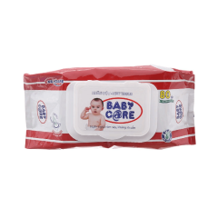Khăn ướt Babycare không mùi 80 tờ chính hãng