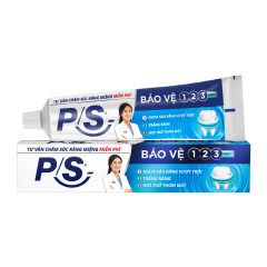Kem đánh răng P/S bảo vệ 123 toàn diện 180g chính hãng