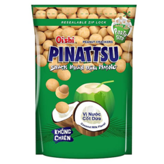 Đậu phộng Oishi Pinattsu vị cốt dừa 80g chính hãng